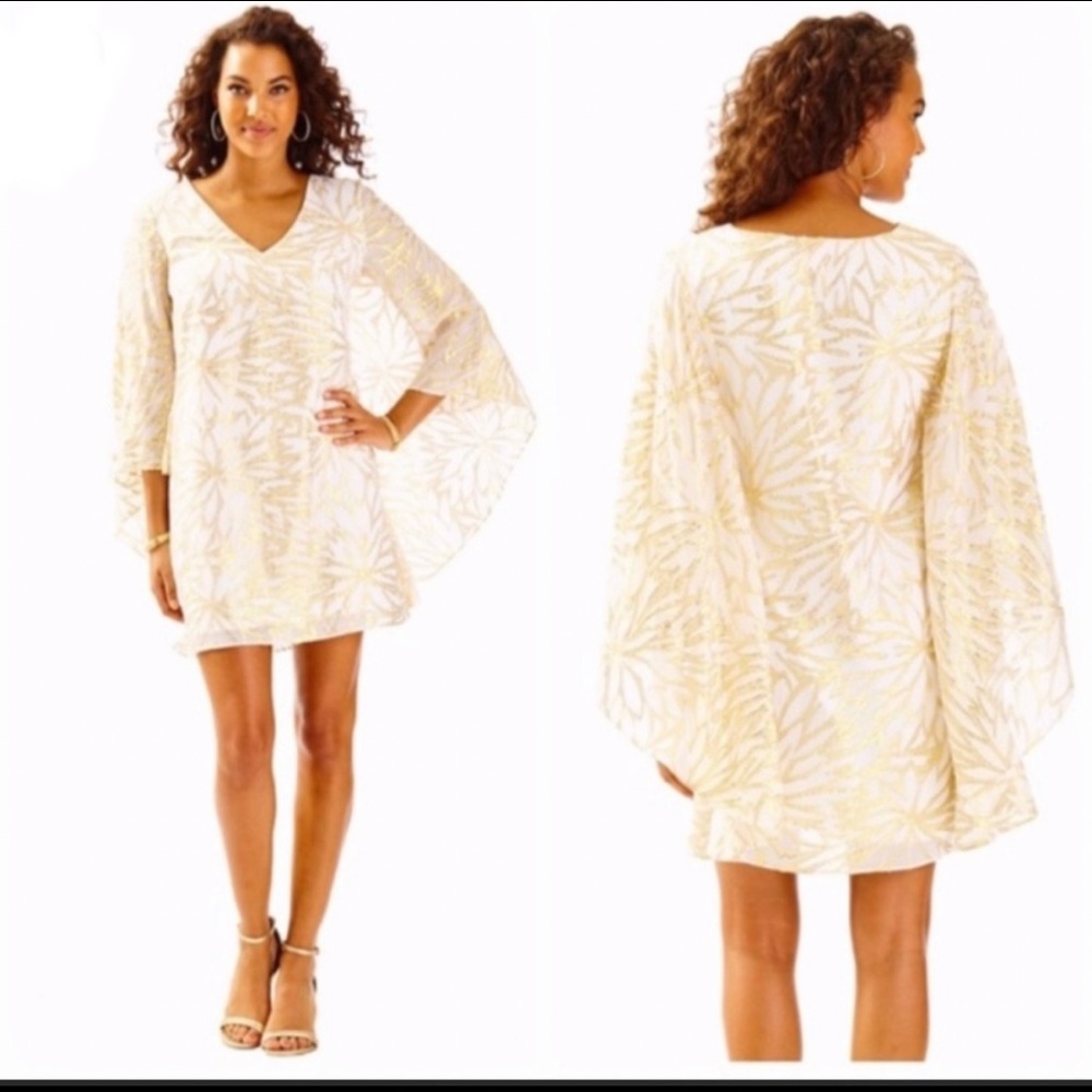 Lilly Pulitzer Miri Caftan in White